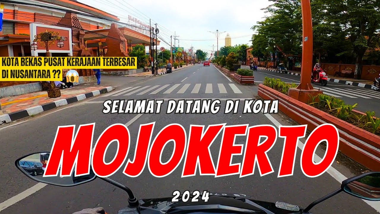 Keliling KOTA MOJOKERTO 2024 | KOTA yang RAPII dan INDAAH !!!