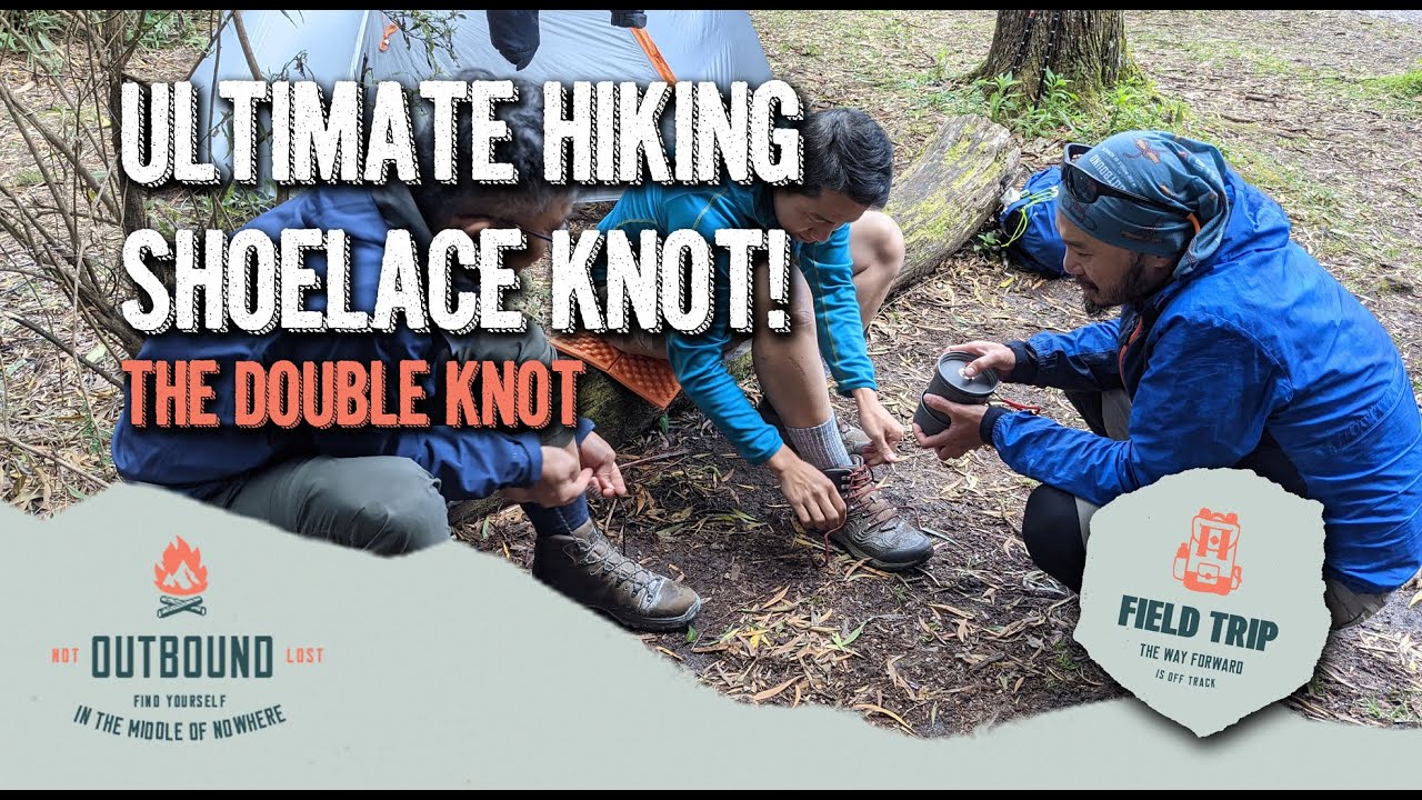 hikers shoelace knot