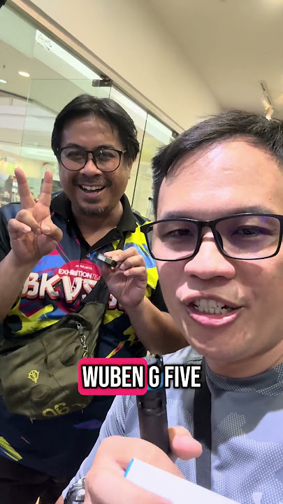 Thank you Azrul datang support tambah collection WUBEN G5. Suka collect Gundam Zaku. #wuben #edc