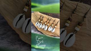Beach Boho - Simple DIY Earrings: Styling with Cowrie Shell Accessories