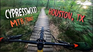 Scenic Flow at Cypresswood Mountain Biking Trails// Houston Texas MTB