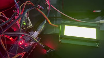 ควบคุมรอบการหมุนของมอเตอร์ ด้วยเซ็นเซอร์ก้ามปู และแสดงค่าเรียลไทม์