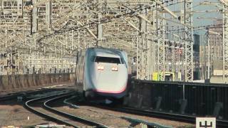 上越新幹線Ｅ１系Ｍａｘとき３０２号東京行き大宮駅到着