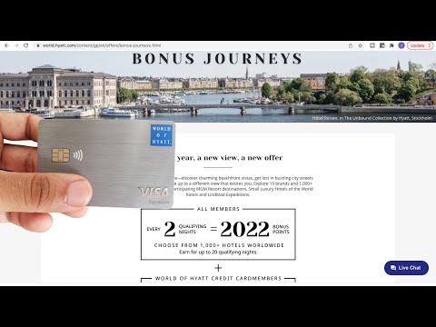 Hyatt Bonus Journeys -- 2022