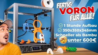 SOVOL SV08 | 3D Drucker Überraschung 2024?! (Voron 2.4 350mm in 1h)