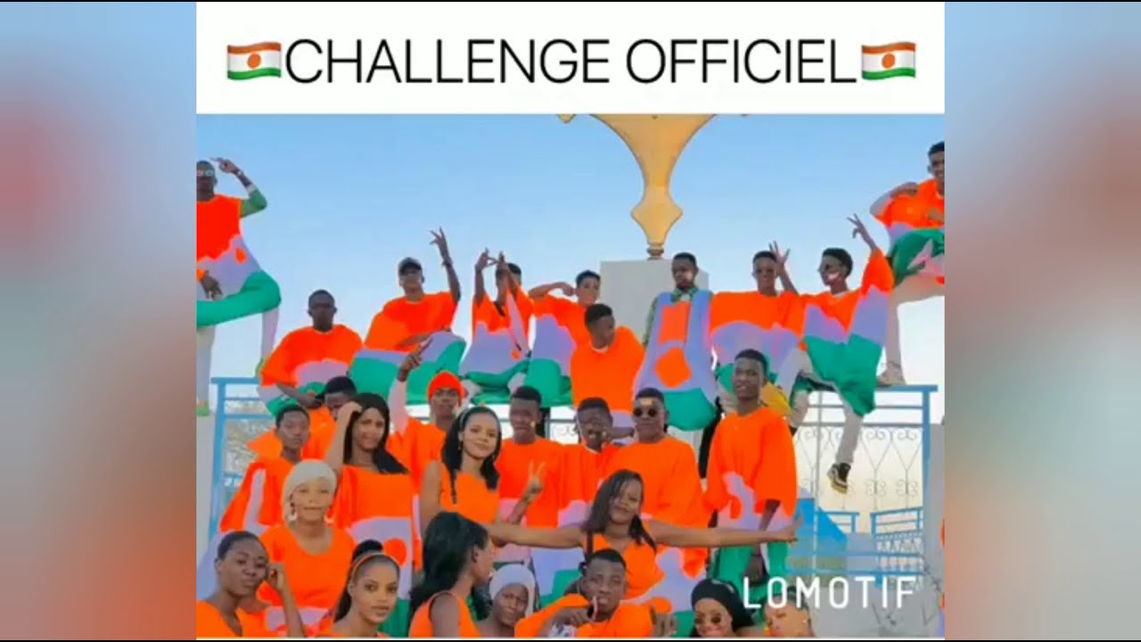 Challenge #227🇳🇪 des jeunes : nouvelle manière d'exhiber leur fierté pour leur pays Le Niger