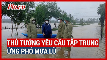Lũ trên các sông ở miền Trung, Tây Nguyên đang lên nhanh - PLO