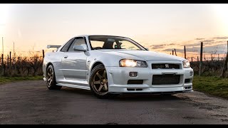 Nissan Skyline R34 GTR V SPEC 2 🤩 Driving Review