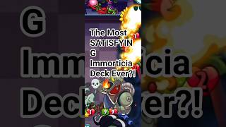 PvZH The Most SATISFYING Immorticia Deck Ever?! 💀🔥#shorts #pvzh #pvzheroes