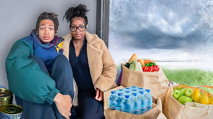 PREPARING FOR A SNOW STORM!