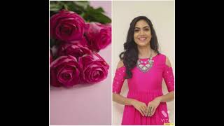 Rose Flowers Vs Ritu Varma ??