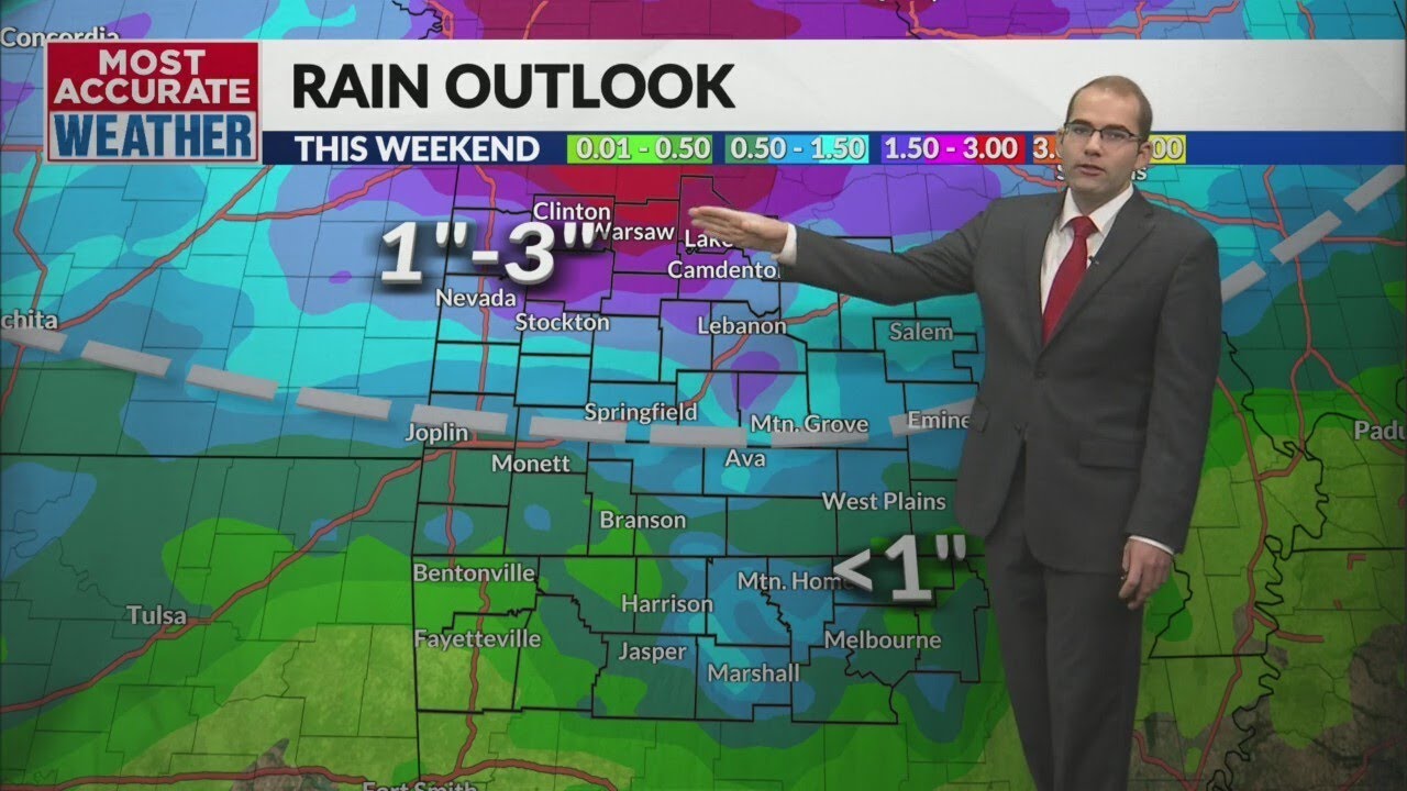 Here comes rain and fall over the weekend! - YouTube