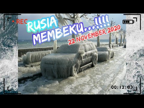 RUSIA MEMBEKU // 22 NOVEMBER 2020 // ICE STORM IN RUSSIA