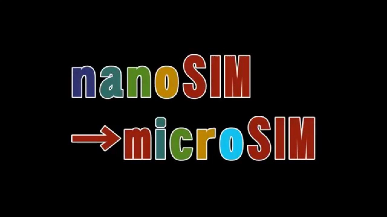 無料でできちゃう 手作りnanosim Microsim変換アダプタ Youtube