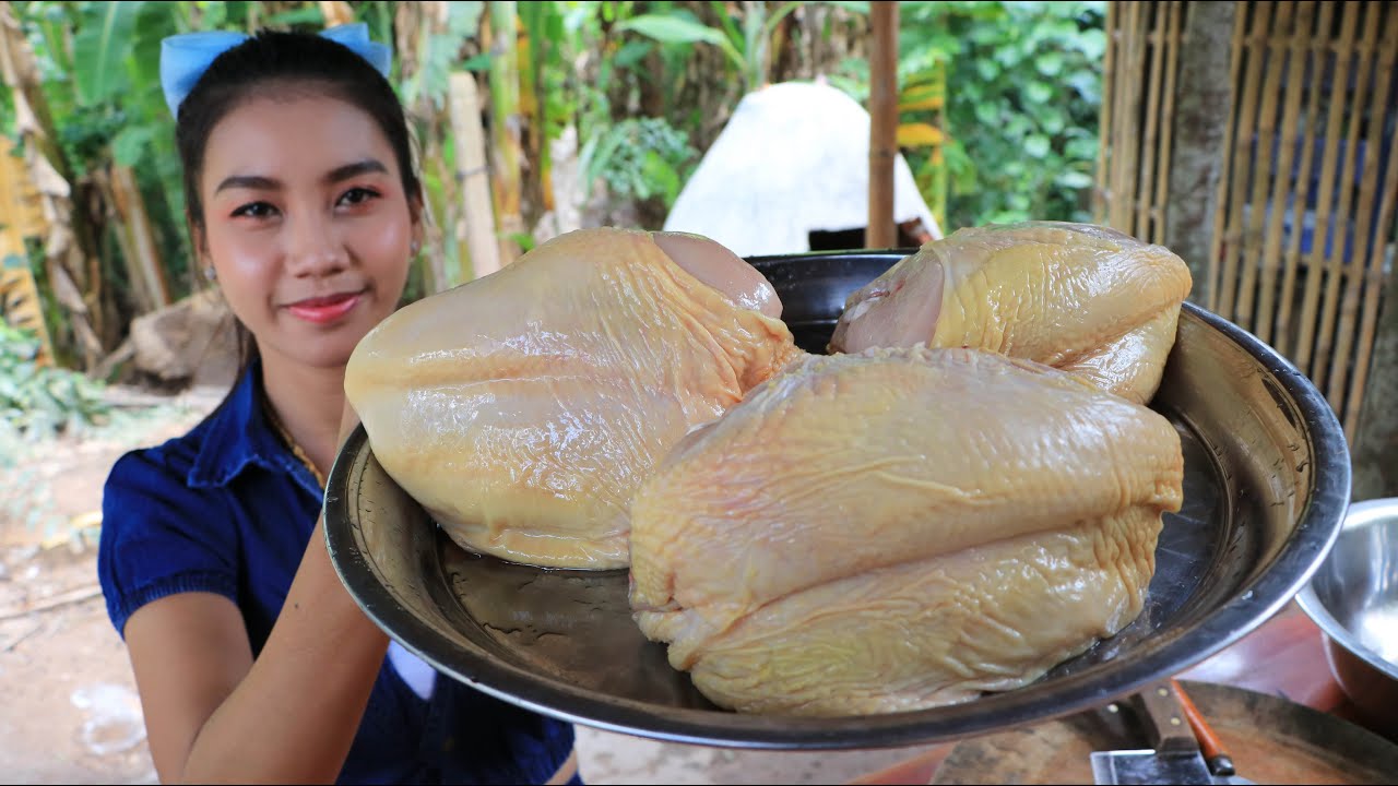 How to cook chicken chest stirfry with vegetable recipe YouTube