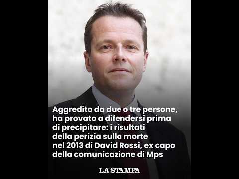 Video David Rossi AGGREDITO da due o tre persone, tentava di DIFENDERSI: i primi risultati della perizia