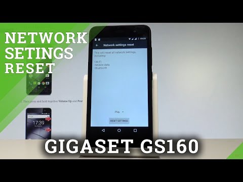 How to Reset Network Settings in GIGASET GS160 |HardReset.info