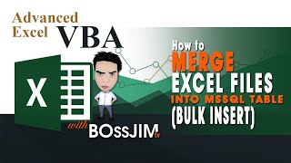 [Tagalog] [Eng Sub] How to Merge Excel Files into MSSQL Table (Bulk Insert)