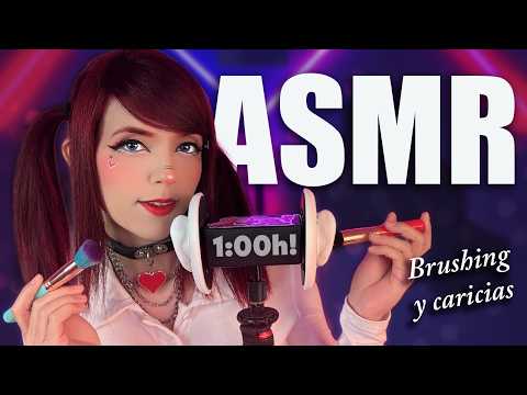 【ASMR】en español Caricias y Brushing por 1 Hora sin musica 💖(Atención Personal)💖BEST ASMR