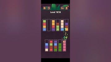 Complete Block King Sort Puzzle Level 1816 to Level 1820