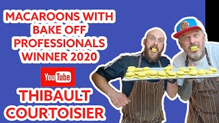 MACAROONS WITH BAKE OFF PROFESSIONAALS WINNER 2020 THIBAULT COURTOISIER
