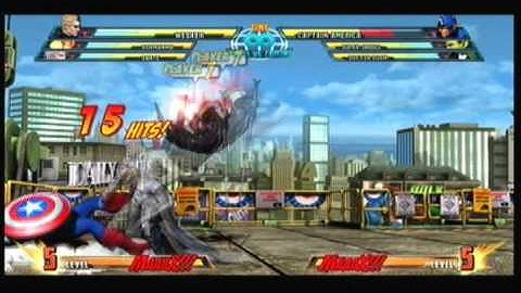 MvC3: Wesker Combo 02