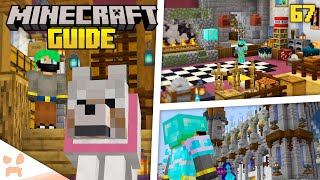 MEGA BUILD INTERIOR DESIGN TIPS! | Minecraft Guide (Tutorial Lets Play 67)