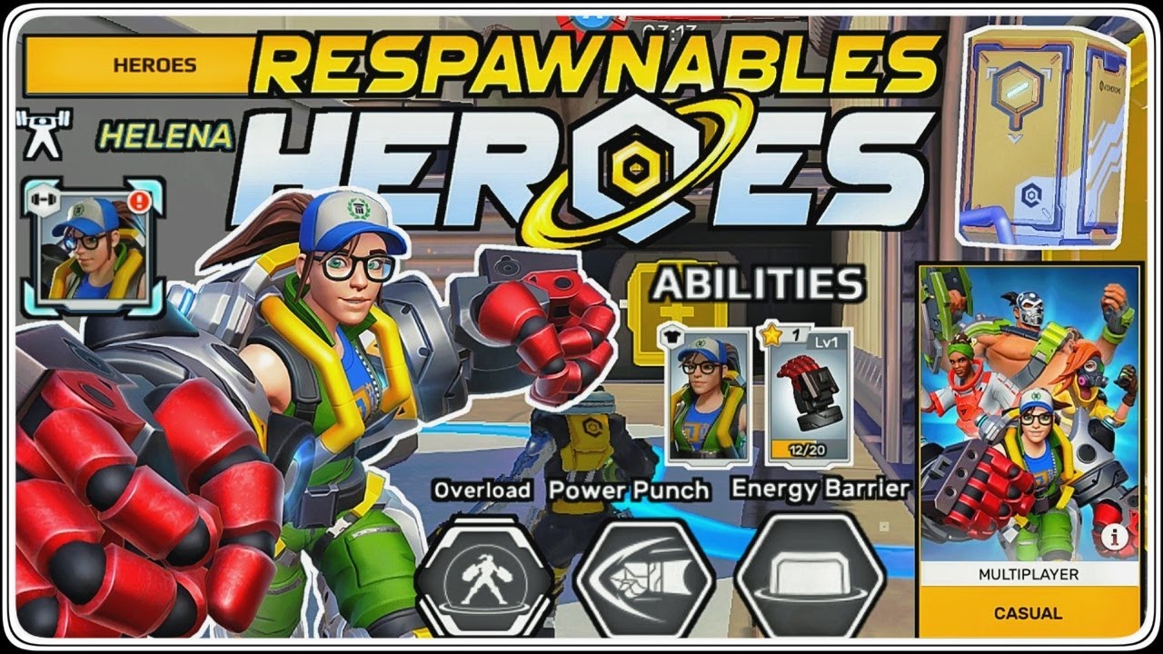 NEW EARLY ACCESS PVP TACTICAL ACTION HERO GAME - RESPAWNABLES HEROES - ANDROID GAMEPLAY PART 1