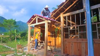A Happy Day With My Girlfriend - Expansion Of Balcony For Wooden Cabin