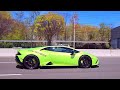 The sounds of a twin turbo lamborghini huracan evo dme1000 ams turbo kit