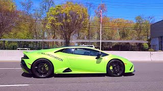 THE SOUNDS OF A TWIN TURBO LAMBORGHINI HURACAN EVO... DME1000 AMS Turbo Kit! by Will Motivation 2,084 views 5 days ago 4 minutes, 31 seconds