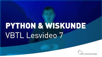 Python & Wiskunde - Lesvideo 7 (Begrensde Herhaling)