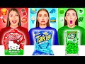 同じ色の食べ物しか食べられません | 面白いキッチンハック TeamTeen Challenge