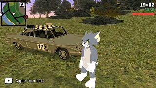 Tom and jerry naik mobil sport classik, kebut-kebutan |tom and jerry |GTA SA |GTA