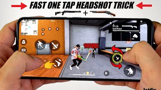 New One Tap Headshot Trick Handcam [ After Update ] New Headshot Trick Free Fire 