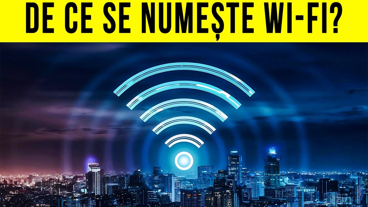 Cum Funcționează Wi-Fi și Originea Surprinzătoare a Numelui Său - YouTube