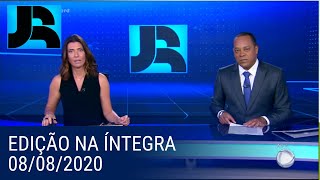 Assista à íntegra do Jornal da Record | 08/08/2020