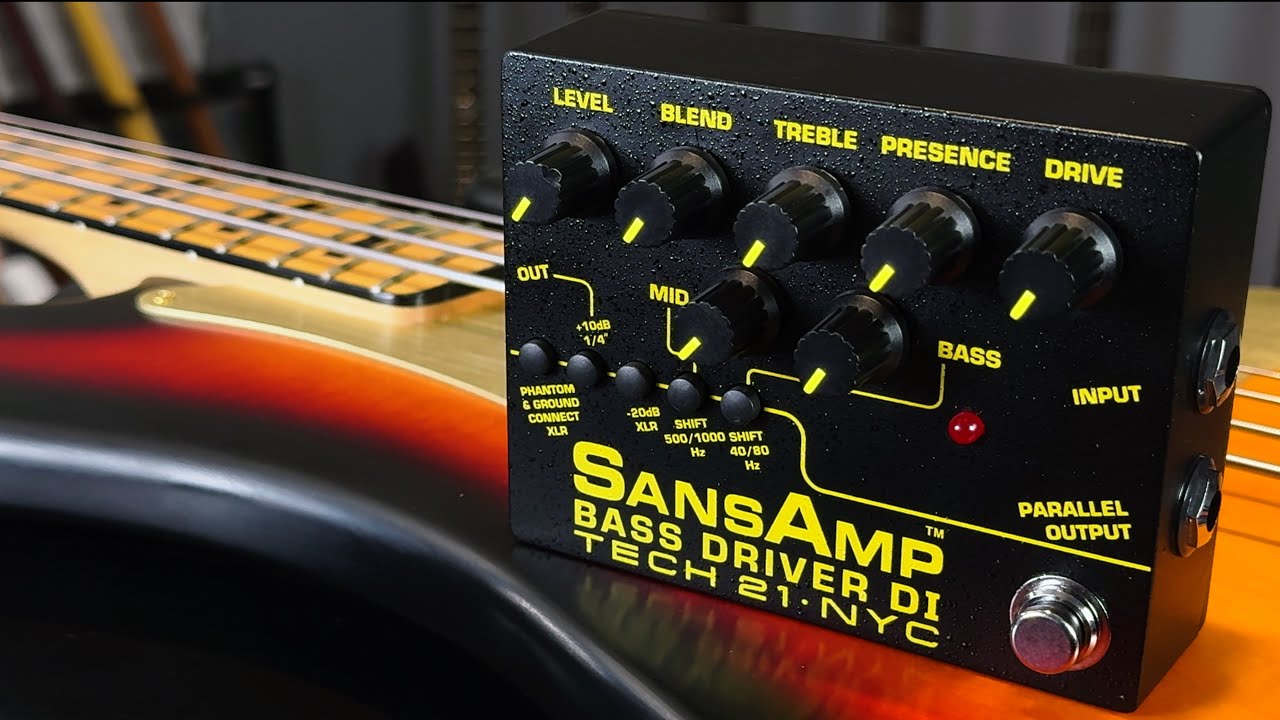 Tech 21 - SansAmp Bass Driver (v2) - YouTube