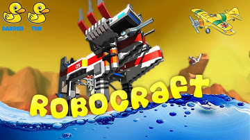 Robocraft - Cool Plane/BiPlane Design, and Flight Tutorial