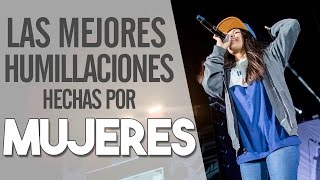 Las Mejores HUMILLACIONES Hechas Por MUJERES En Batallas De Rap