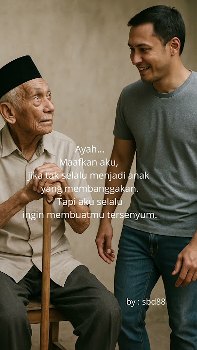 ayah maafkan aku... #ayah #anak  #love #family