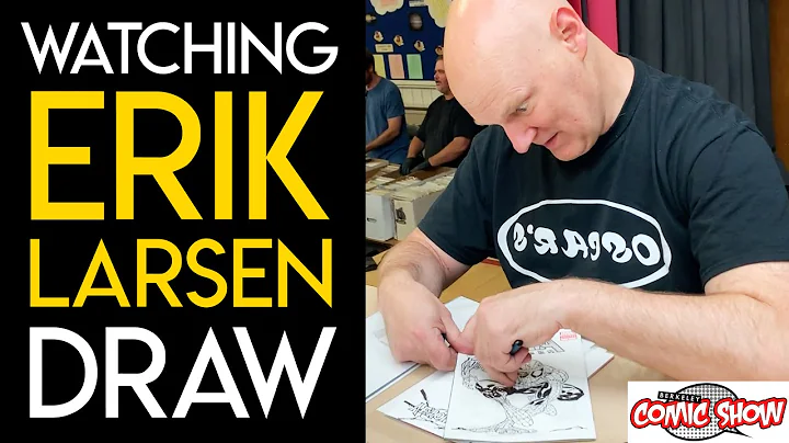 Watching Artist Erik Larsen Draw Spider-Man at Ber...