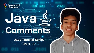 Java Comments | Java Tutorial Series | Part - 3