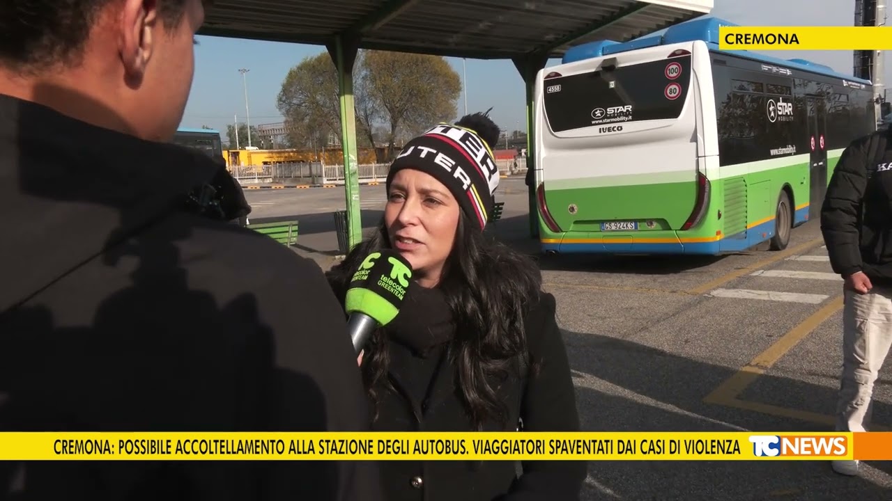 Cremona: accoltellamento alla stazione degli autobus. Viaggiatori spaventati dai casi di violenza