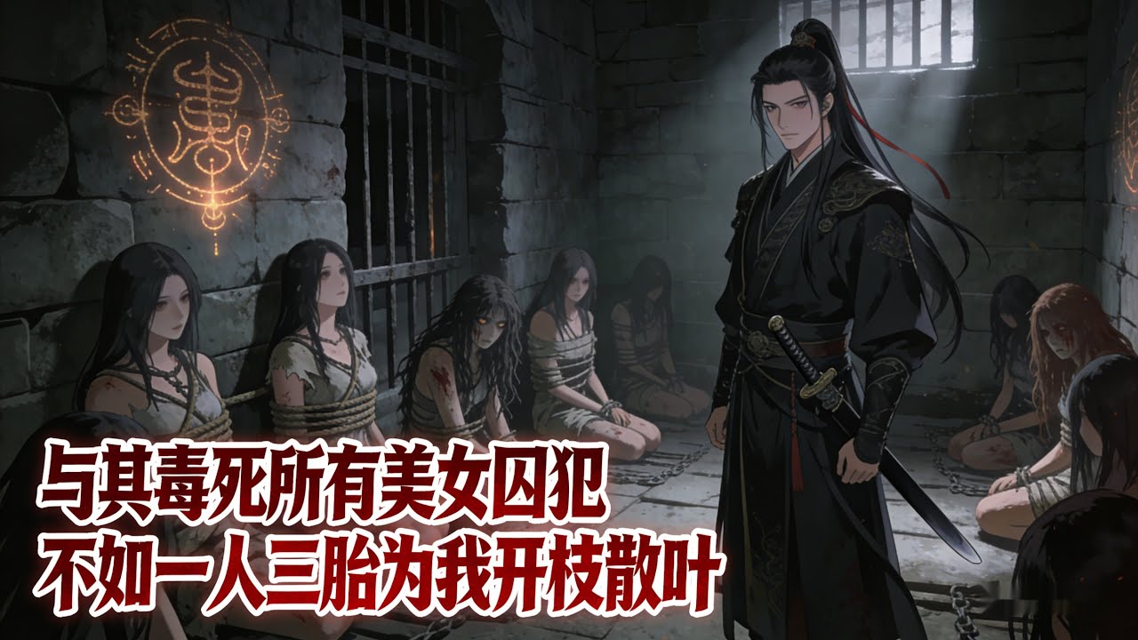 與其毒死所有美女囚犯 不如一人三胎為我開枝散葉  #小說推薦 #玄幻小說 #逆襲 #重生 #穿越 #玄幻文 #小說 #修仙 #種田文 #種田 #種田小說 #年代小說 #都市小說 #漫畫 #劇情 #動漫