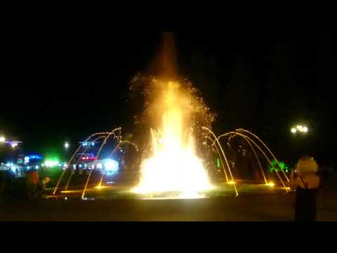 Танцующий фонтаны в Батуми 29.08.2018/Dancing fountains in Batumi/მოცეკვავე ფანტანები  ბათუმში