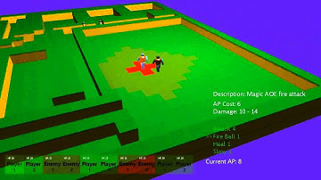 XNA 3D SRPG Rough Prototype