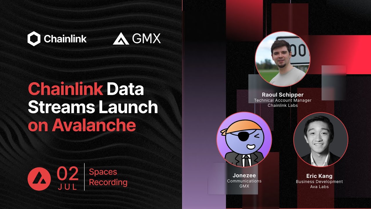 Unlocking DeFi: Chainlink Data Streams Launch with GMX on Avalanche