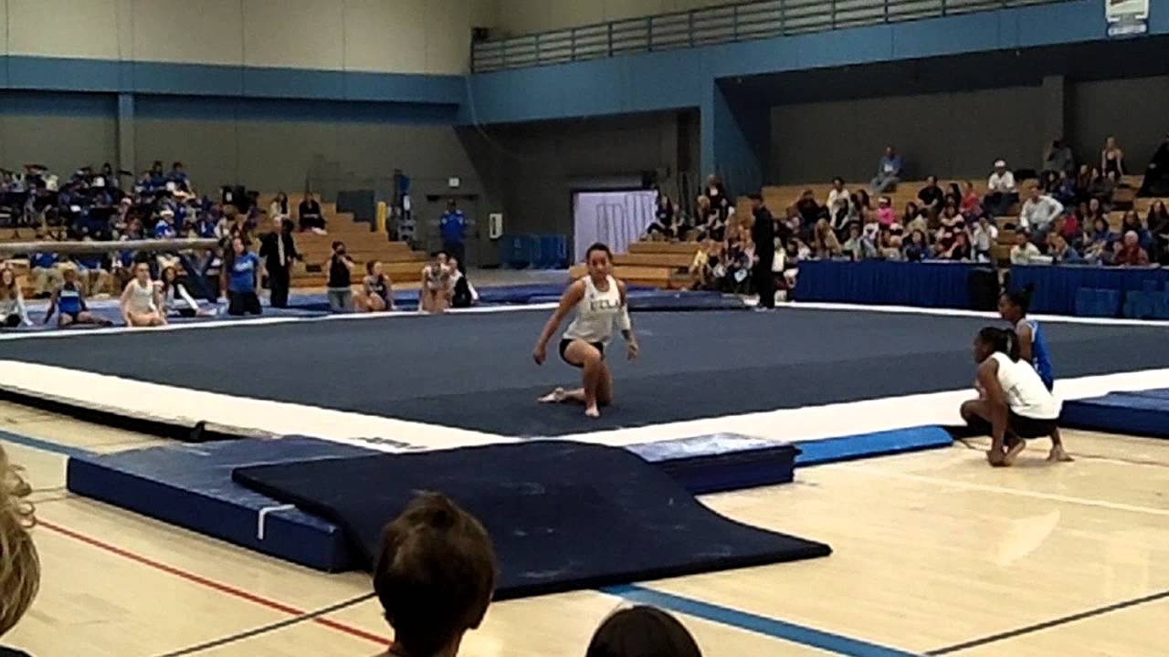 UCLA Gymnastics Meet The Bruins 2013 Floor Medley 1 YouTube