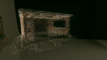 unity visual effect graph - lit building particle with houdini pcache
